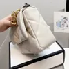 Diamond Lattice 2023 bag V-shape Rhombic Bags Messenger Luxurys designers Quality Women Knitting chains Thread handbags mother cossbody wallet totes purse Artwork