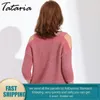 Maglione da donna con spalle scoperte Maglieria da donna Jersey Mujer Maglioni e pullover da donna lavorati a maglia freddi femminili eleganti Top 210514