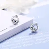 Stud Todorova Spring Water örhängen för kvinnor Blue Clear CZ Ear Studs smycken Koreanskt mode