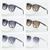 Vintage 2021 Okulary przeciwsłoneczne dla mężczyzn TF5065 Designant Women Square Moda Driving Gogle Okulary Słońce UV400