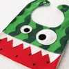 Wholesale 15 Style Baby INS Little cartoon monster bibs Burp New kids Christmas Halloween Pure cotton double layer bibs burp cloths 561 Y2