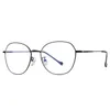 Vintage Metal Frame Spectacles Women Men Anti Blue Light Ray Blocking Eye Glasses Frames Clear Lens Eyewear WD1913 Sunglasses