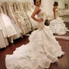 Арабские кружевные платья русалки, сверкающий мяч, без бретелек, аппликация, блестки, бусины, свадебные платья 328 328