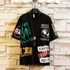 Men Streetwear T-shirt Tops 3 Couleurs Coton Cold O-Cou Imprimé Top Top Top Top Homme Coat Taille M-3XL 210716