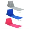 Foldable Soft Inflatable Beach Mat Festival Camping Leisure Lounger Back Pillow Cushion Chair Seat Air Bed Travel Mattress Y0706