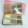 Tease Shimmer Glitter Clay Eyeshadow Palette High Performance Naturals 6 Color Real Photo