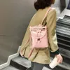 Bolsas ao ar livre de alta qualidade pvc feminino transparente backpack color cor clara mochila para meninas adolescentes