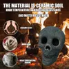 Halloween-kachel barbecue partij decoratie simulatie schedel rekwisingen horror keramische ornamenten