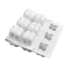 3D Kleine kubus kaars schimmel siliconen kaars mallen voor DIY handgemaakte kaars maken 211110