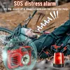 Vintage Multifunctional Solar Lamp Flashlight Power Bank Radio Hand Crank Clock SOS Alarm Bluetooth Music Speaker Camping