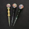 Hot 3 Styles Heady Verre Cire Dabber Outil Unique Carotte Dab Outil Verre Pipe Sculpture Outil Dab Bâton Ongles Fumer Accessoires Pour Pipe Bong