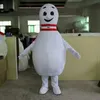Festivalklänning Vit Bowling Mascot Kostym Halloween Jul Fancy Party Dress Cartoon Character Passvagn Karneval Unisex Vuxna Outfit