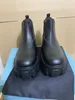 Botas de marca de alta qualidade sapatos! Moda de patente de couro fosco ather grosso desencapado outono e inverno luxo mostra emoldurado mulheres boot 35-40