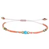 Miyuki minúsculo semente frisado pulseiras feitos artesanais coloridos strand strand strand para mulheres homens charme