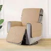 Krzesła all-inclusive Chair Cover Sofa Pokrywa Siedziba Elastyczność Stretch Protector z bocznym Kieszeniowym Masaż Fotel Mata Pet 211116