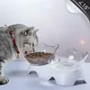 Anti-Vomomiting Ortopedic Pet Bowl Cat Dog Food Feeder Podajnik wodny Karmienie QP2 Y200922