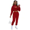 Woman Tracksuits 3 Piece Suit Drawstring Sweatpants And Hoodie Set Cotton Vest Jogging Pants