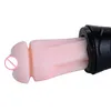 Male Masturbator Vibration Pocket Pussy Real Vagina Oral Masturbation Cup Flashlight Shape Man Adult Vagina Sex Toy for Men X286E5630719