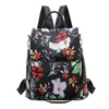 Colorful Anti Theft Women Backpack Floral School Bags Waterproof Female Travel Backpacks Teenage Girl