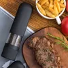 Mulino automatico Macinapepe Macina sale Peper Spice Mulini elettrici Macinazione elettrica Utensili da cucina Batteria con luce 210611