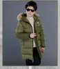 Hiver Boys Down Jackets Fur Hooded Fashion Kids Coats Childproofing Enfants Windwear Sorwear épais Big Cordeaux Corège7079943