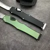 Coltello automatico MT Hal VI Elmax lama 4.6 "Satinato 150-4 azione singola Attrezzatura tattica militare edc Sopravvivenza Combattimento Strumenti di difesa all'aperto Tasca Auto OTF coltelli