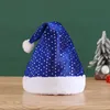 Papai Noel Lantejoula Partido Chapéus Adultos Crianças Chapéu De Natal Colorido Para Ano Novo Festival Decorações De Férias Ornaments Presentes Suprimentos