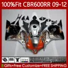 Corpi OEM per HONDA CBR 600 CBR600 F5 RR CC 09-12 Carrozzeria 69No.21 CBR 600RR CBR600RR 09 10 11 12 CBR600F5 2009 2010 2011 2012 600CC Stampo ad iniezione Carenatura Graffiti nuovo