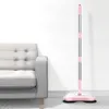 Nowy Różowy Automatyczny Ręcznie Push Sweeper Magic Rotate No Elektryczne narzędzie gospodarstwa domowego Akcesoria do czyszczenia domu leniwa miotła