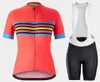 Red Women Cycling Jersey Set 2024 Pro Team Summer Rower Ostrocie Ubrania Ubrania Ubrania sportowe górskie garnitur A8