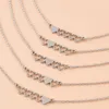 Colliers pendentifs 4 pièces/5 pièces collier ami en forme de coeur soeur correspondant pendentifs coeur bijoux cadeaux d'anniversaire