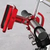 Borse da ciclismo AD-Mtb Porta cellulare per bicicletta da strada Lega di alluminio Rotazione a 360 gradi Supporto mobile per moto Bike Hol190J