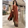 New Spring Summer Suit Dresses Female Fashion Loose Oversize 5XL Printed Tops Dress Women's Short-Sleeved Two-Piece Suit Lady