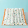 120 * 150 cm Coperta per bambini Fasce Asciugamani da bagno per neonati Asciugamano in garza di cotone a sei strati in mussola stampata Avvolto da INS Mix Styles