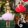 Księżniczka Dzieci Baby Dress Dla Dziewczyn Fancy Wedding Suknia Bez Rękawów Cekiny Party Urodziny Chrzest Sukienka Dla Dziewczyny Summer Suknie Q0716