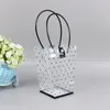 Storage Bags Flower Packing Box Waterproof Transparent Portable Florist Handy Bouquet Organizer Wedding Decor For Valentine's Day