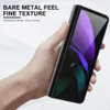 Przypadki z włókna węglowego dla Samsung Galaxy Z Fold 2 3 -Kold3 Case Ochronne twarde pokrycie tylne 2710799