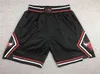 Basketballshorts 2021ChicagoBulls Teams Salute bestickt aus feinem Stoff