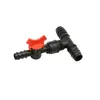 Garden Hose 25mm To 20mm 16mm Tee Barb Water Splitter With Valve Reducing 3 Way Connector 1pcs Watering Equipments