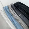 Pantaloni da donna Pantaloni da jogging da jogging Pantaloni sportivi larghi Pantaloni da jogging grigio a vita alta Pantaloni casual da donna Plus Size 210915