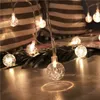 LED String Lights Fairy Bubble Ball Lamp Holiday Garland Garland Christmas حفل زفاف الزفاف الزخارف الزخارف بطارية مدعومة 5pcs