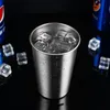 Kupalar 500 ml Paslanmaz Çelik Bardaklar Tumbler Paper Gözlük, Metal Şarap Cam Kahve Çay Süt Açık Seyahat Kupa