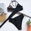 Rood Zwempak voor Dames Halter Bikini Set Badpak Braziliaanse Sexy Badmode 210621