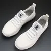 Casual Shoes Men Breathable Trendy Odor-Proof Mesh Top Cool In Summer White Black And Size