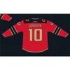 00980098rara maglia da hockey uomo gioventù donna kit anniversario vintage HC Avangard 10 QUBERTEN taglia S-5XL personalizzato qualsiasi nome o numero