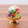 Geschenkwikkel Mini Cake Stand Vorm Candy Box Transparante lade Modellering Suikerhouder Wedding Favor Boxes Party Supplies