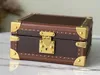 RealFine888 Totes 5A M20040 Coffret Joaillerie Jewelery Box Case Väskor Handväska med damm Bag196b