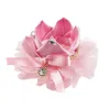 A880 Europe Fashion Baby Girls Ribbon Crown Hair Pin Barrette Hairband Bowknot Headband Accessories