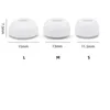 1000 set di auricolari auricolari accessori per auricolari copertura antiscivolo memory foam auricolari compatibili per AirPods (1 set = 2 pezzi)