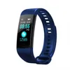 US Stock Y5 Smart Watch Watch Wristbands Donne Uomini Bambini Bambini Rate Monitor Bluetooth Sport Smartwatch Impermeabile Relogio Inteligente A21